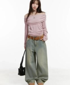 Relaxed Fit Round Neck Tee
