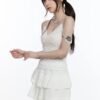Wrap Tie Front Festival Crop Top